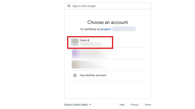 S'Authentifier À L'Aide D'Un Compte Google