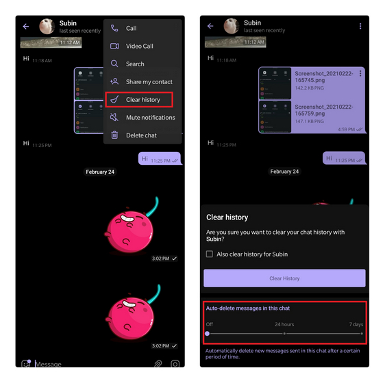 How to Auto Delete Messages on Telegram - 6