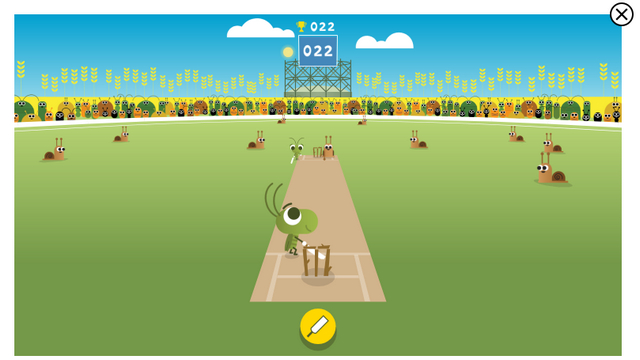 cricket doodle game