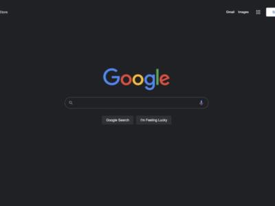 google search dark mode live