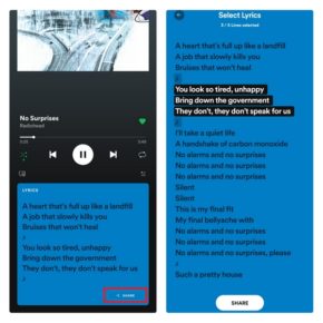 How to Share Spotify and Apple Music Song Lyrics to Instagram Stories