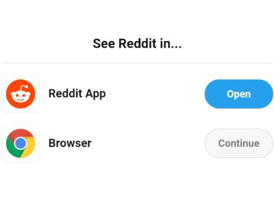 How to Disable ‘Open in App’ Popup on Reddit