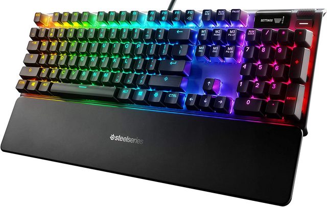SteelSeries Apex Pro: Best Full-sized Linear Mechanical Gaming Keyboard