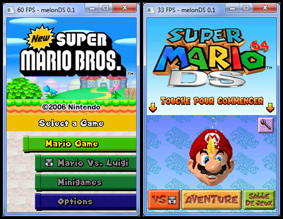 nintendo ds emulator games mac