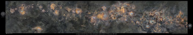 1.7 gigapixel Milky Way image 