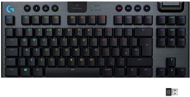 Logitech G915 LightSpeed TKL Wireless: Best TKL Gaming Keyboard