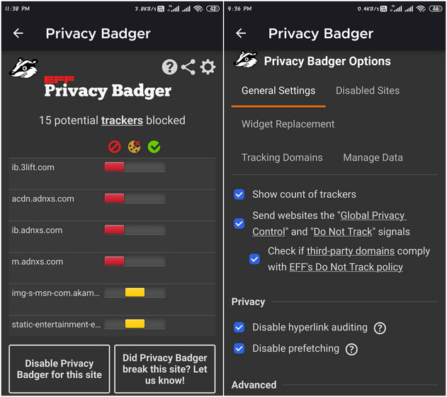 Install an ad blocker on Firefox - Privacy Badger