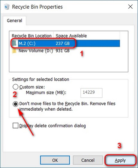 How to Automatically Empty Recycle Bin in Windows 10 - 48