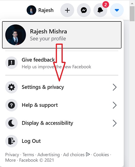 How to lock your Facebook profile from app or computer