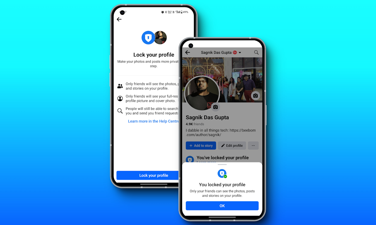 How to Lock Your Facebook Profile on iPhone, Android & Desktop (2024) Beebom