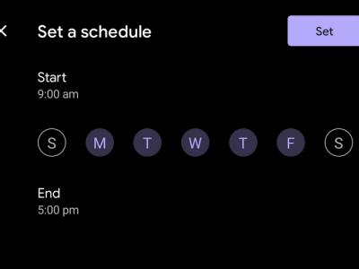 How to Schedule Work Profile on Android Phones