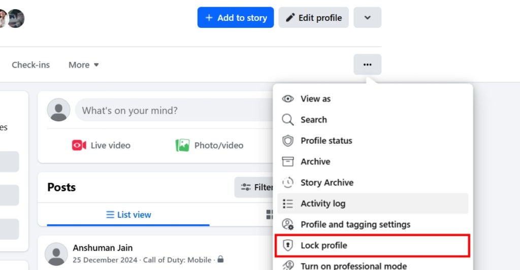 Lock-Facebook-Profile-option-Web-Version