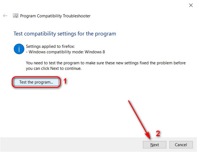 compatibility troubleshooter