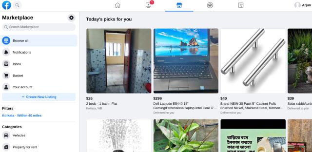 facebook marketplace