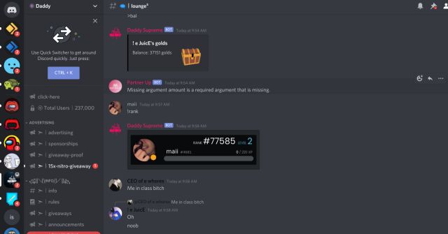 Voice chat discord servers
