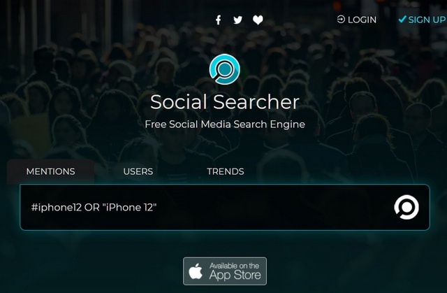 Social Searcher