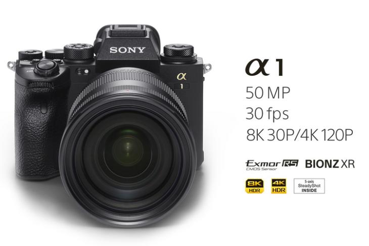 Sony Alpha 1 Mirrorless Camera Launched in India at Rs. 5,59,990