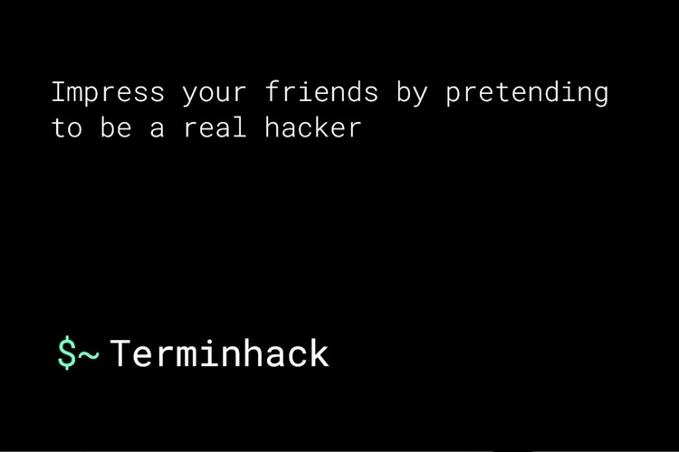 Terminhack lets you pretend to be real hacker