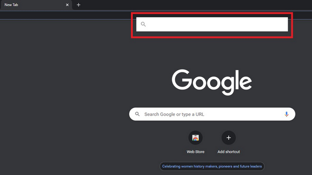 Chrome Commander Search UI
