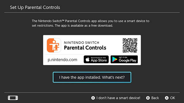 скачать приложение родительского контроля Nintendo Switch