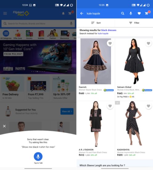 Flipkart Adds  Voice Search  in English and Hindi to Its Mobile Apps - 62