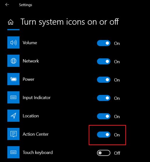 Action Center Greyed Out on Windows 10? Here's The Fix Beebom