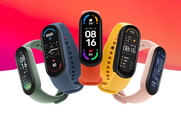  Xiaomi Mi Smart Band 6 40% Larger 1.56'' AMOLED Touch