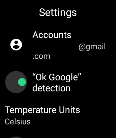 Wear os ok discount google