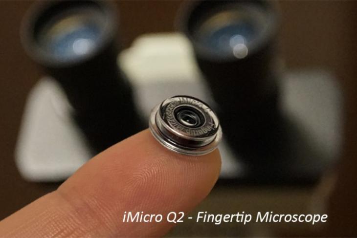 this tiny accessory can turn your smartphone into a portable microscope