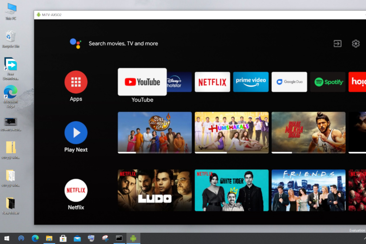 windows 10 android tv cast