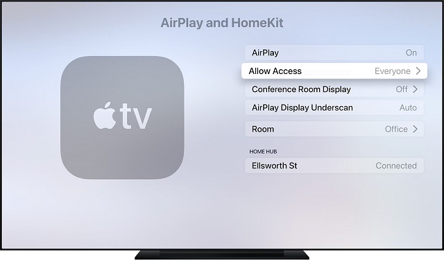 AirPlay and HomeKit