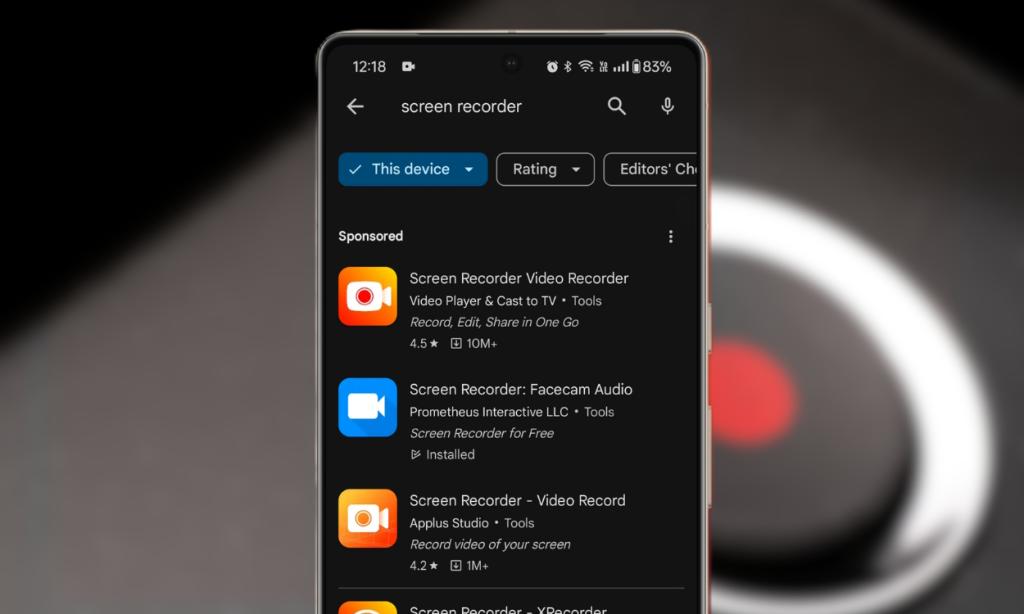 Best Android Screen Recording Apps