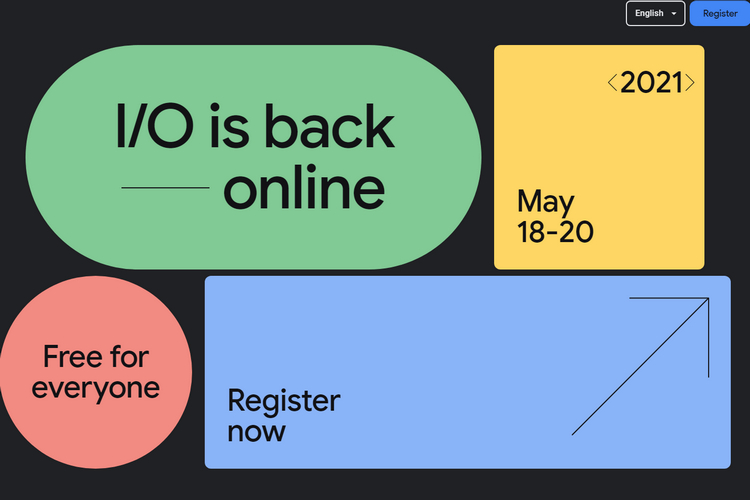 Google IO 2021 Scheduled for May 18 to 20