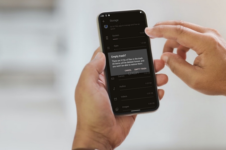 Google May Add a Trash Bin for Deleted Files on Android 12
