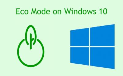 How to Enable Eco Mode for Apps on Windows 10