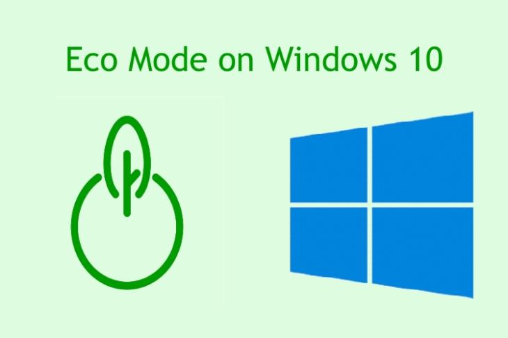 How to Enable Eco Mode for Apps on Windows 10
