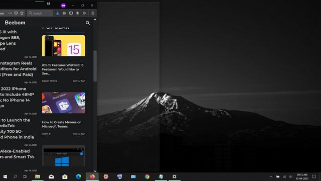 Использование разделенного экрана в Windows 10 для параллельного запуска нескольких приложений