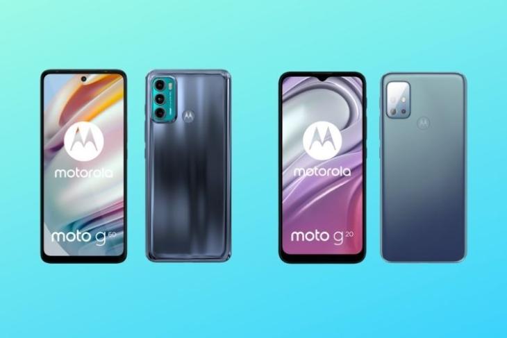 Moto 60 and Moto G20 design and specs leaked