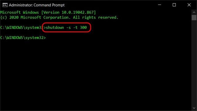 Schedule Automatic Windows 10 Shutdown Using Command Prompt