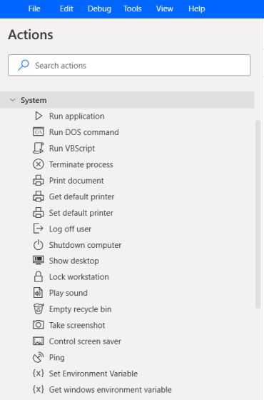 Verwenden Sie Microsoft Power Automate Desktop unter Windows 10 (2021).