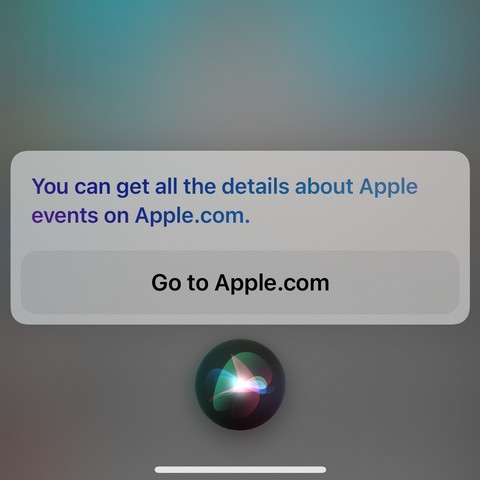 Siri Reveals That next Apple Event Will Be Held on April 20