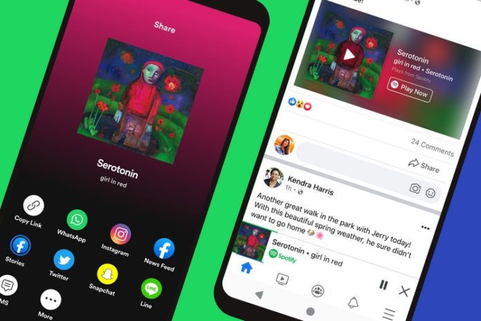 New Spotify Mini-Player in Facebook Lets You Stream Songs While