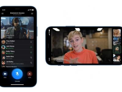 Telegram group video calling