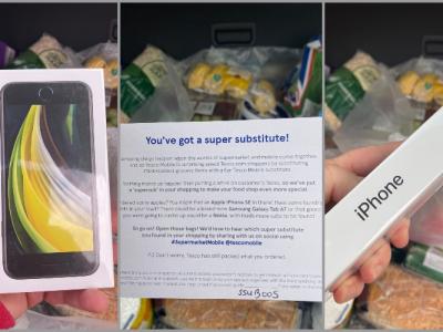 Tesco stores giving away Apple and Samsung products