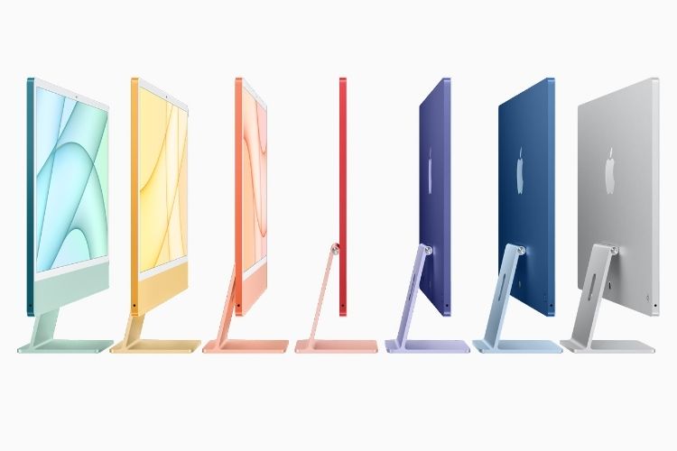 أعيد تصميم Apple iMac بهيكل أنحف وشريحة M1 وألوان نابضة بالحياة