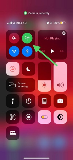 Turn on or off wifi and Bluetooth