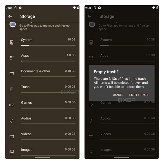 Google May Add a Trash Bin for Deleted Files on Android 12 - 40