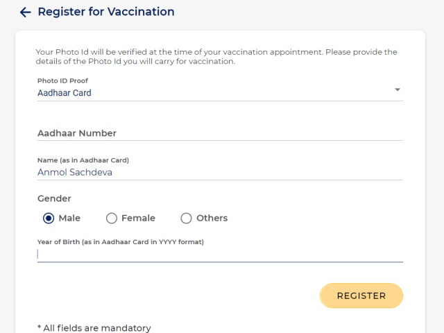 How to Register for COVID-19 Vaccine in India | Beebom