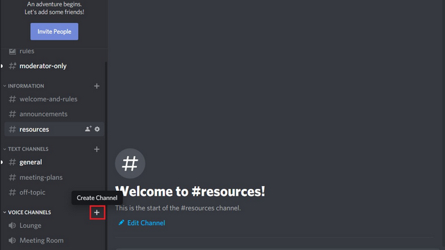 Как создать голосовой канал в discord с телефона