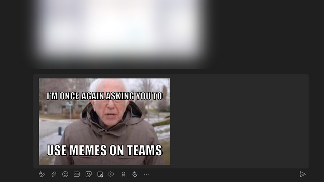 Now create your own memes on Microsoft Teams with meme generator